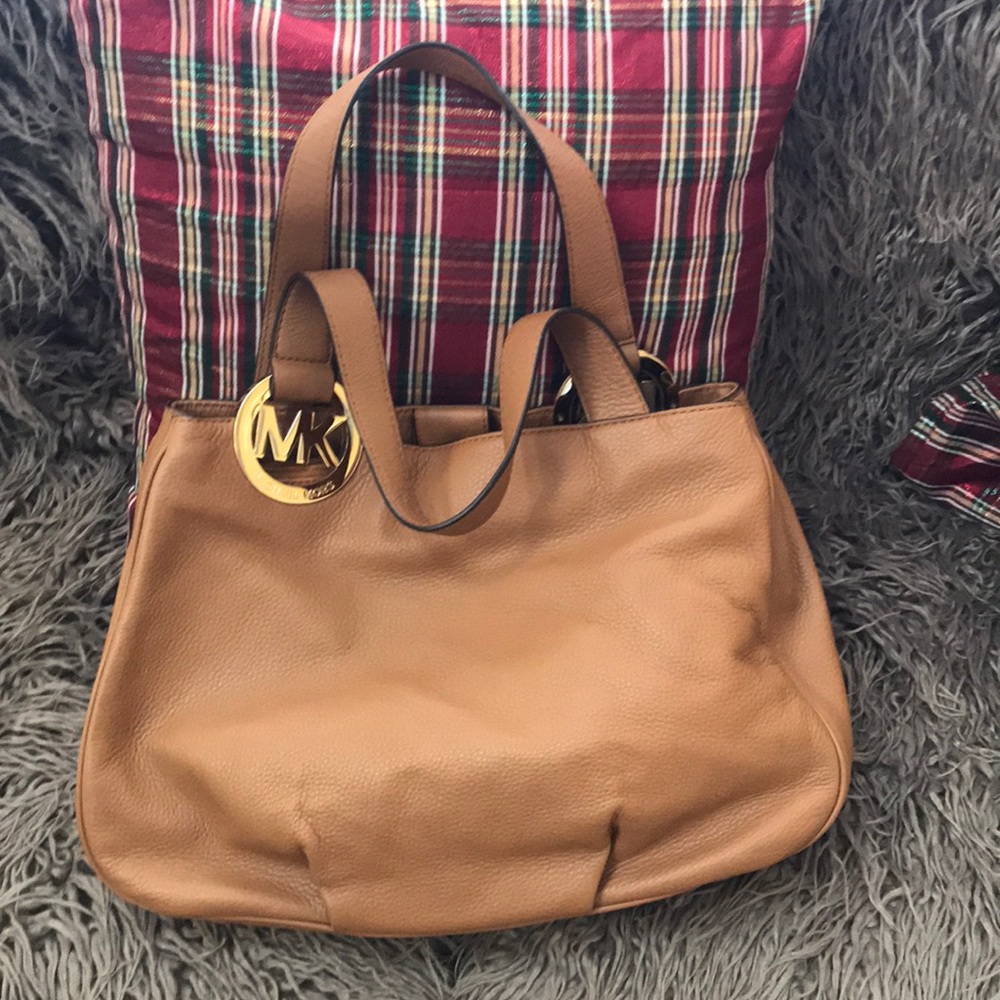 Like New MK Camel Colored Pocketbook